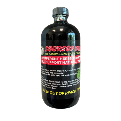 Soursop Herbal Bitters for Detox & Digestive Wellness